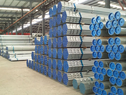 Galvanized steel pipe product application